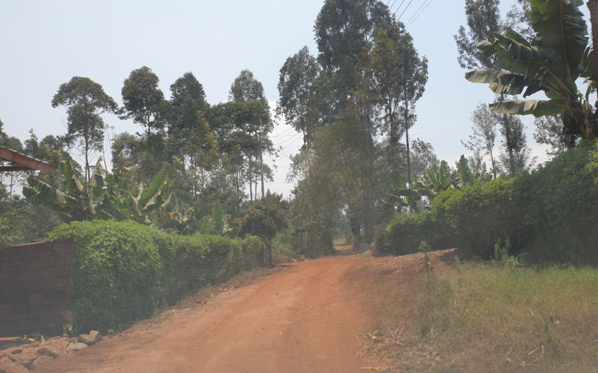 1/8 Acres at Kenyatta Road, 500 meters from the tarmac