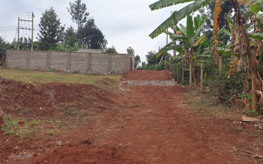 1/8 Acre plots – Kangoya, Kiambu