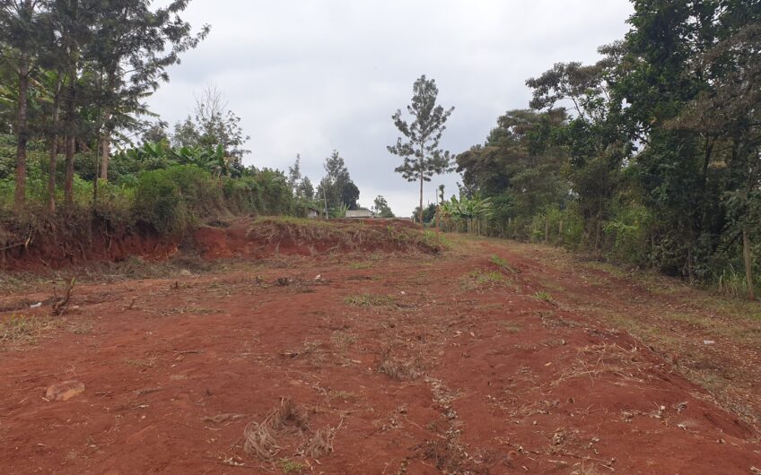 1/8 Acre plots in Kangoya – Kiambu