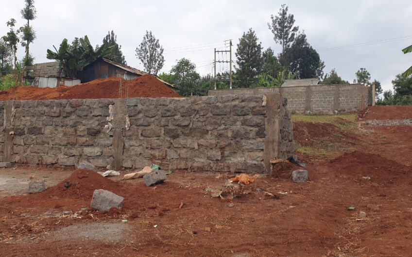 1/8 Acre plots in Kangoya – Kiambu